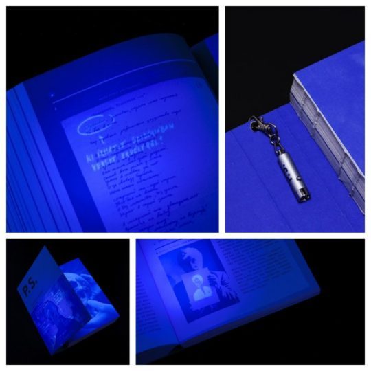 创意书籍-揭示紫外线下所有秘密的书籍