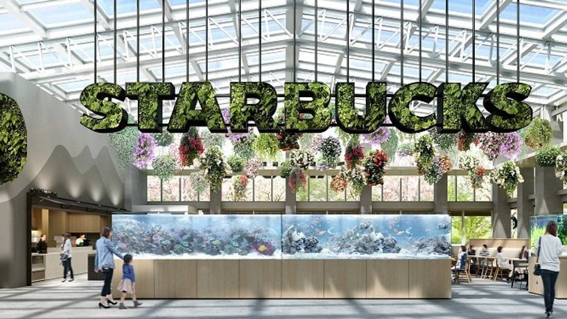 星巴克将在东京开设充满真实和数字植物区系的温室